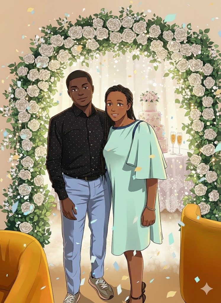 Tiphanie & Serge Alainhe Couple